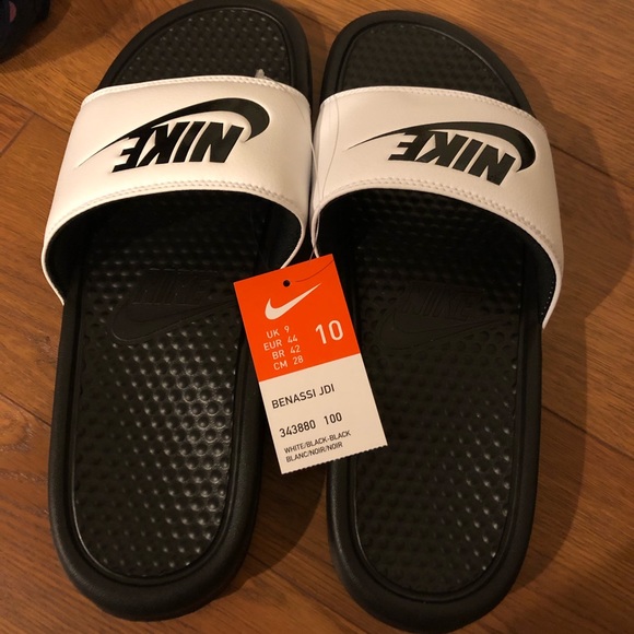 SOLDFIXED PRICE SZ10 NIKE MEN’S BENASSI JDI SLIDES - Picture 2 of 6